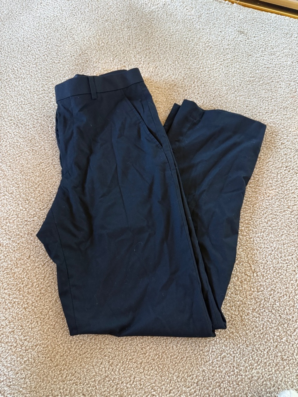 Alfani Men's Black Dress Pants - Straight Leg Tailored Trousers